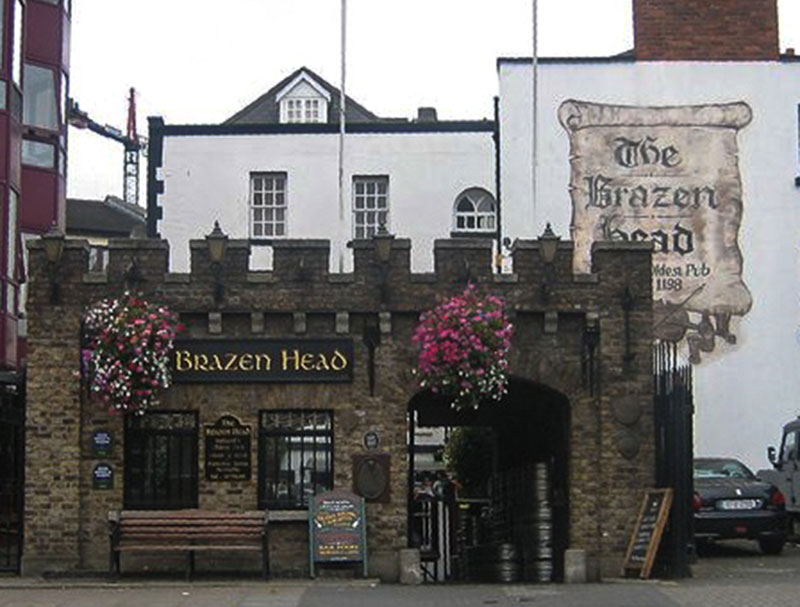 pub irlandzki The Brazen Head